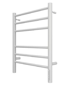 Изображение товара Полотенцесушитель электрический Terminus Аврора П6 450х600 электро КС, 4670078527462, ширина 45 см, высота 60 см, диммер справа, белый матовый