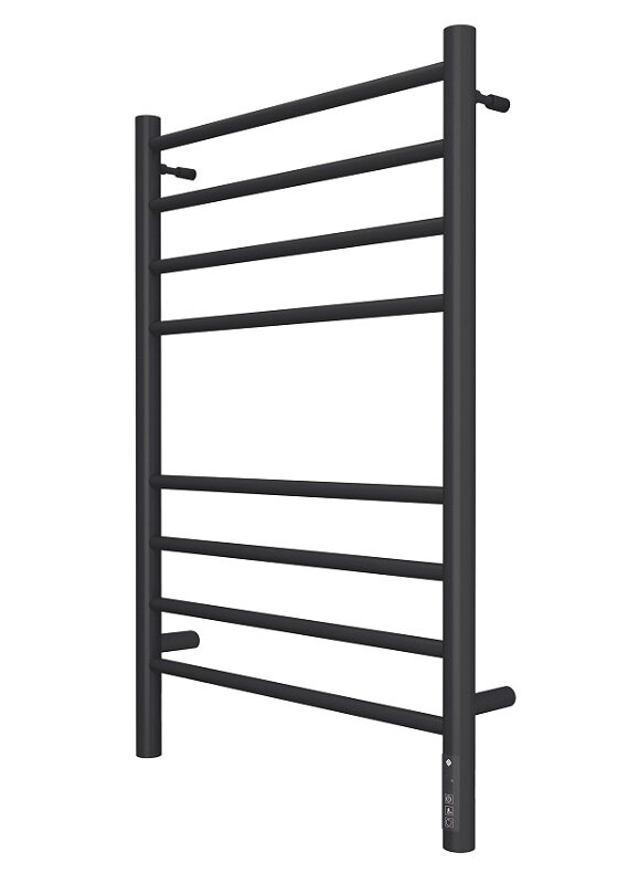 Изображение товара Электрический полотенцесушитель Terminus Аврора П8 500x800 с сухим ТЭН черный матовый