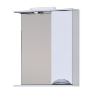 Изображение товара Зеркальный шкаф Vigo Callao 600, z.CAL.60.R.El, 60 см, с подсветкой, с розеткой, правый, белый