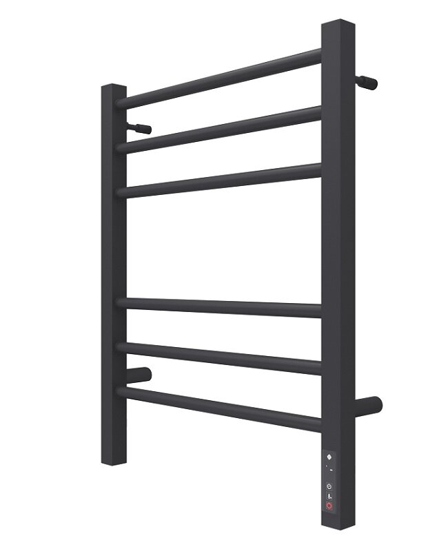 Изображение товара Электрический полотенцесушитель Terminus Сицилия П6 450х600 6 перекладин, черный матовый