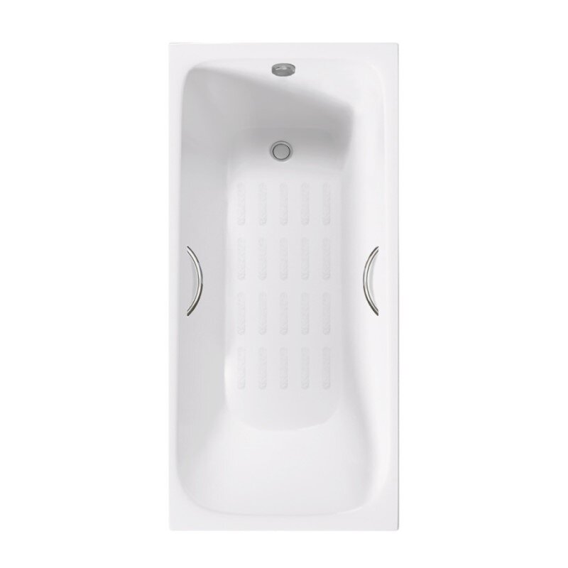 Изображение товара Ванна чугунная Delice Elite Continental Plus DLR230634R-AS, 170 х 70 см, антискользящее покрытие, с отверстиями под ручки, без ручек, цвет белый Изображение товара Ванна чугунная Delice Elite Continental Plus DLR230634R-AS, 170 х 70 см, антискользящее покрытие, с отверстиями под ручки, без ручек, цвет белый