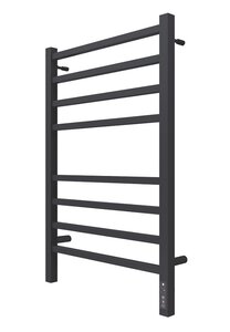 Изображение товара Полотенцесушитель электрический Terminus Ватикан П8 500х800 электро КС 4670078542977, ширина 50 см, высота 80 см, диммер справа, черный муар